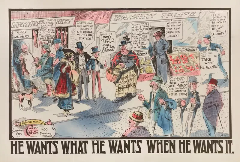He Wants What He Wants When He Wants It — Carey Cartoon Service