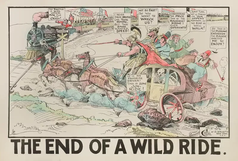 The End of a Wild Ride — Carey Cartoon Service