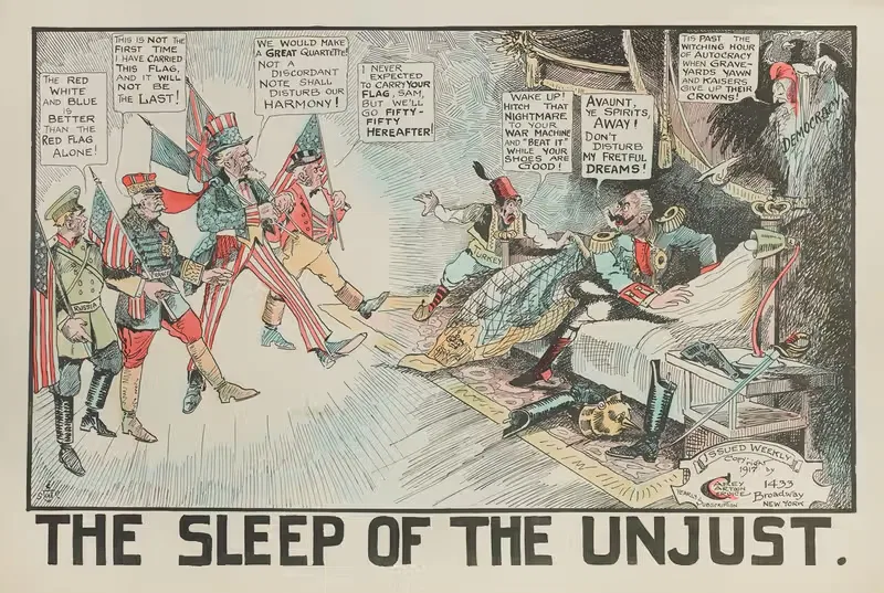 The Sleep of the Unjust — Carey Cartoon Service