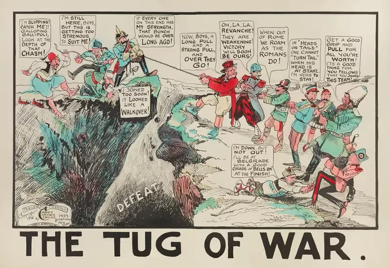 The Tug of War — Carey Cartoon Service