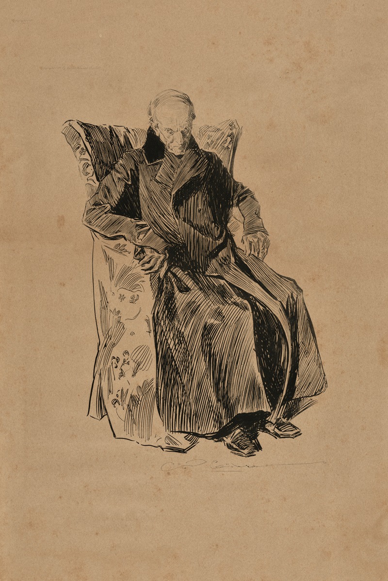 Скрудж by Чарльз Дана Гибсон, 1897 — digital art print download