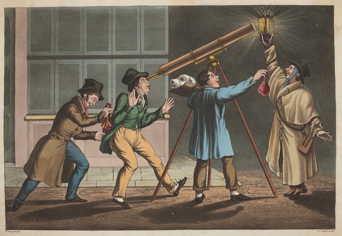 Practical astronomy. Come-it by candlelight or plan-it airy-motions — E. Wright