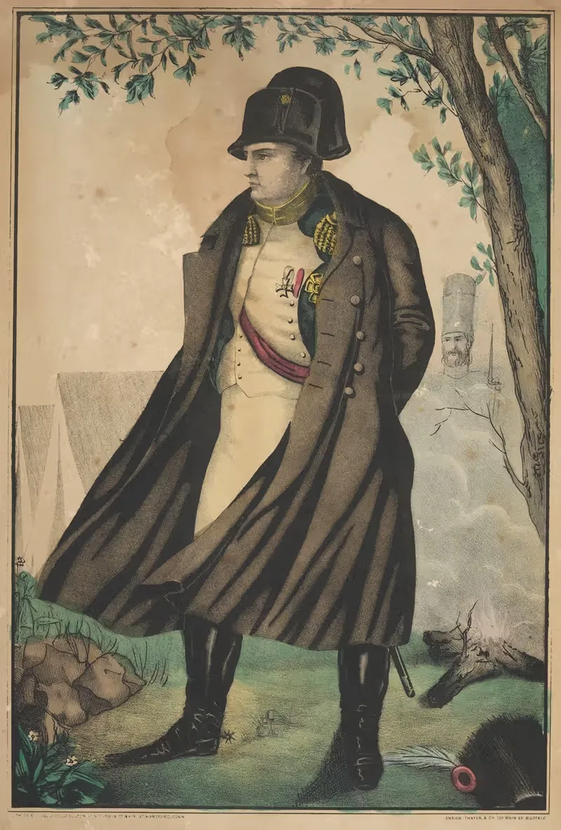 Наполеон в лагере. by Эдмунд Берк Келлогг, 1853 — digital art print download