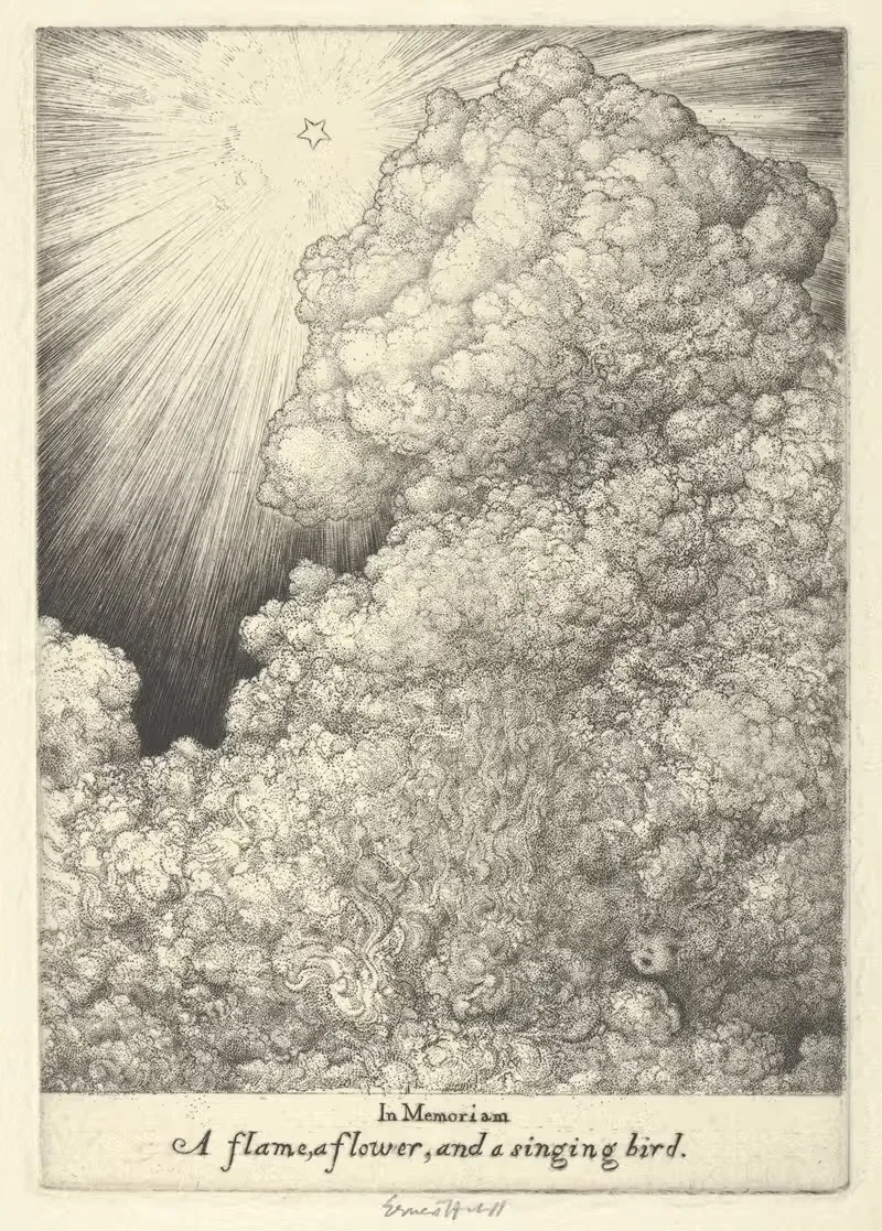 В память о Луизе by Эрнест Хаскелл, 1918 — digital art print download