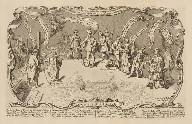 Переговорщик by Джордж Бикхэм, 1741 — digital art print download
