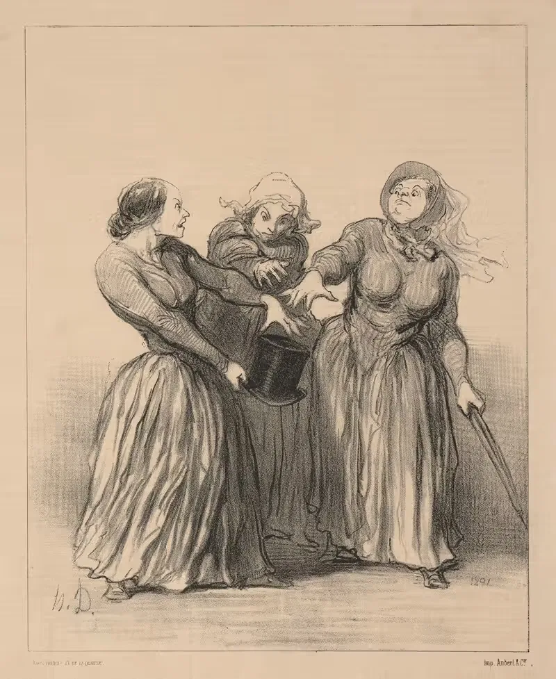 L'insurrection contre les maris est proclamée le plus saint des devoirs! — Honoré Daumier