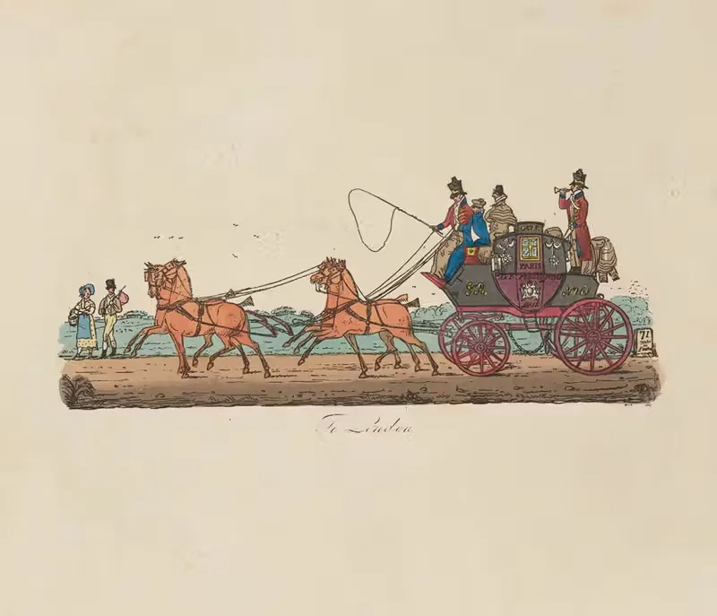 В Лондон by Джон Август Аткинсон, 1810 — digital art print download