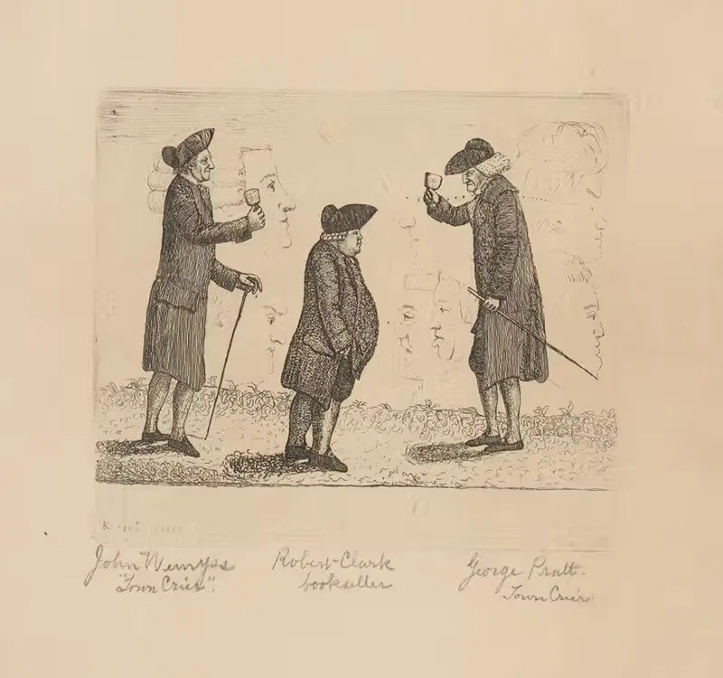 Джон Уэмисс, Роберт Клерк, Джордж Пратт by Джон Кэй, 1784 — digital art print download