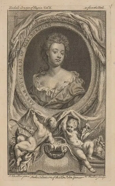 Сара, герцогиня Мальборо by Джон Миллер, 1759 — digital art print download