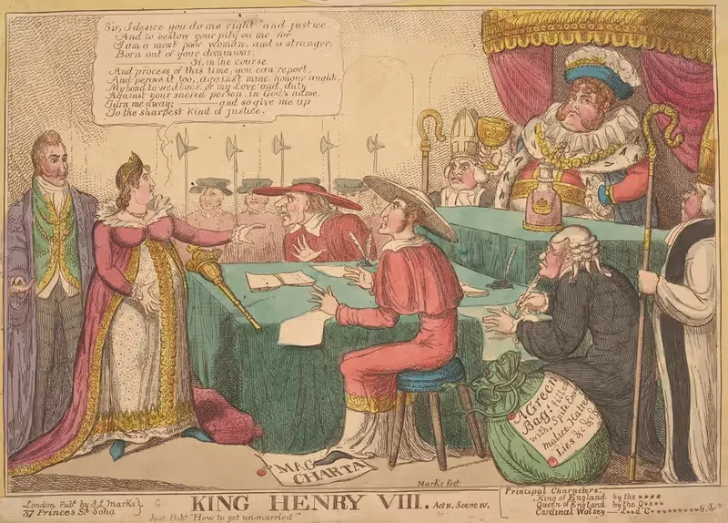 King Henry VIII. Act II, scene IV. — Lewis Marks