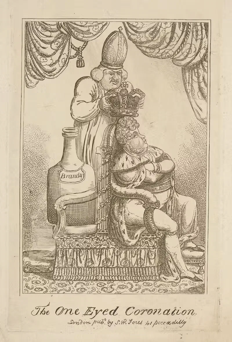 Коронация с одним глазом by Льюис Маркс, 1821 — digital art print download