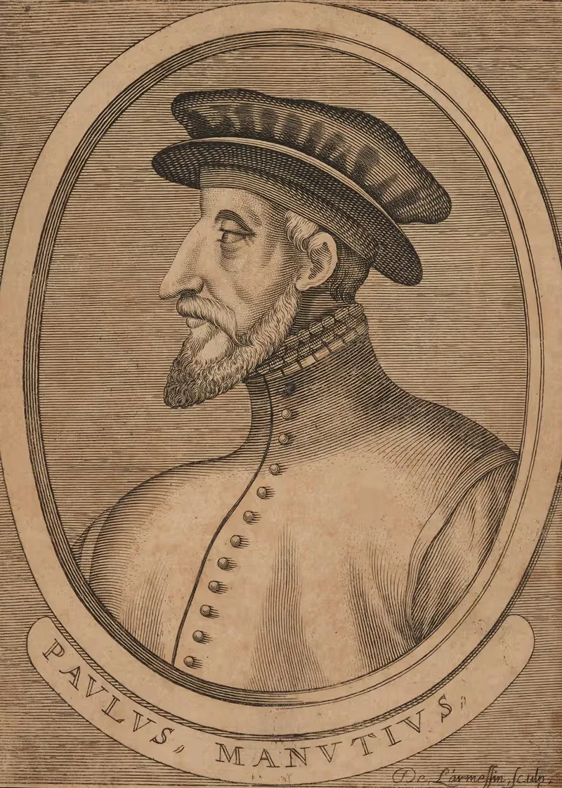 Paulus Manutius — Nicolas de Larmessin