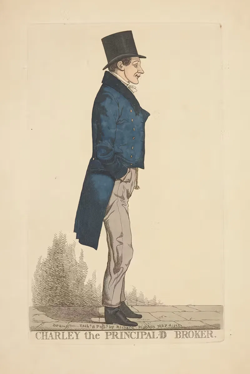 Чарли, главный брокер by Ричард Дайтон, 1822 — digital art print download
