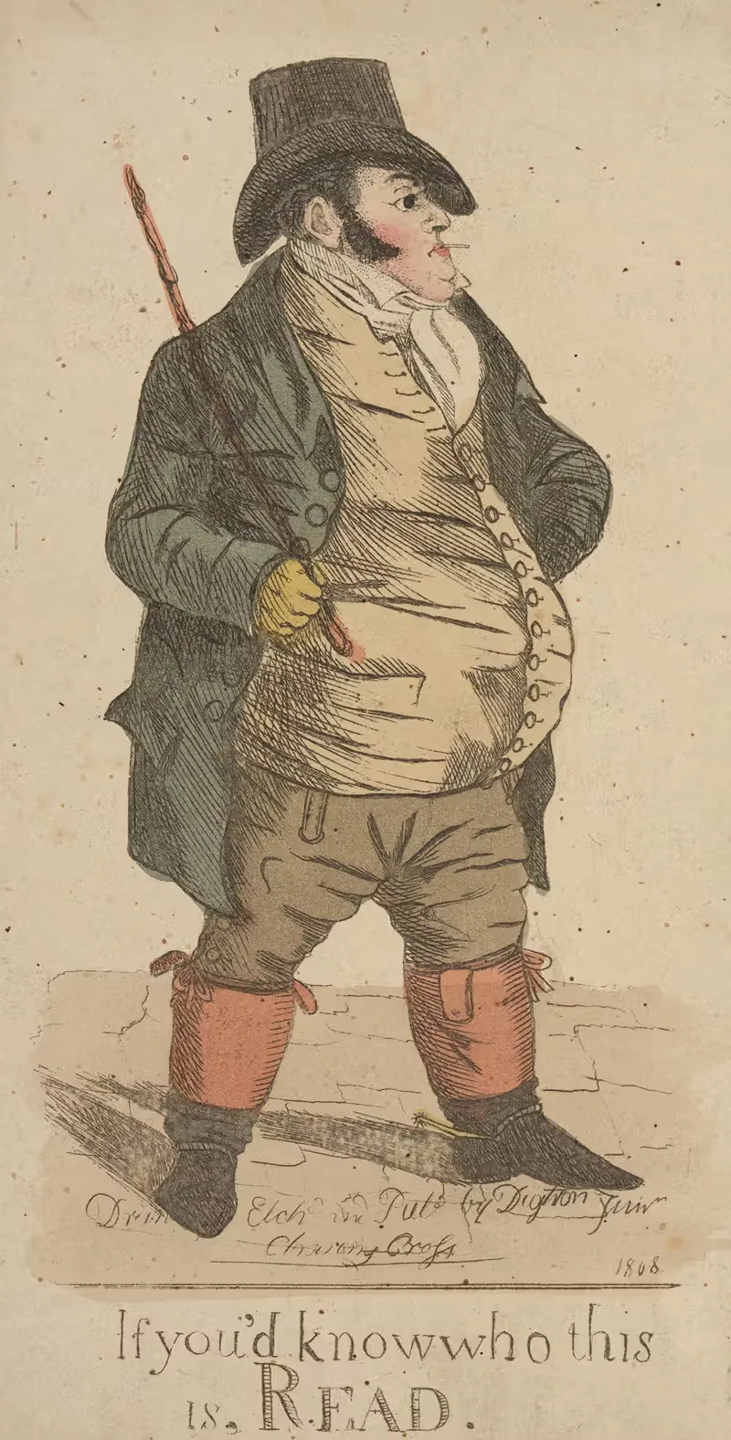 Если бы ты знал, кто это, читай. by Роберт Дайтон, 1808 — digital art print download