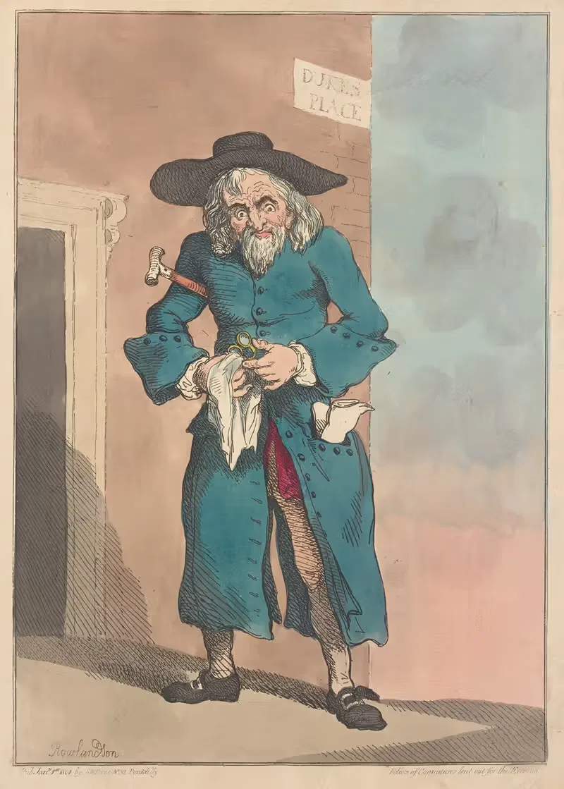 Ювелирный брокер by Томас Роуландсон, 1801 — digital art print download