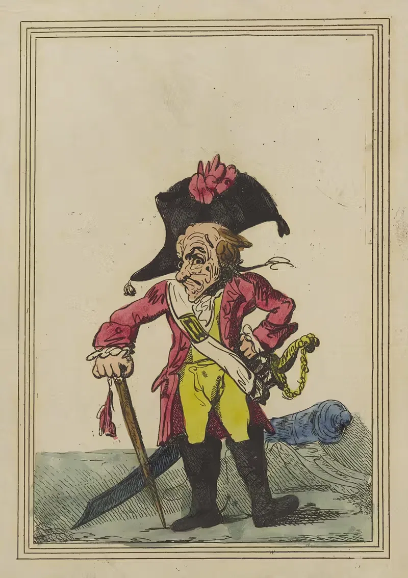 Все подойдет для офицера by Томас Роуландсон, 1796 — digital art print download