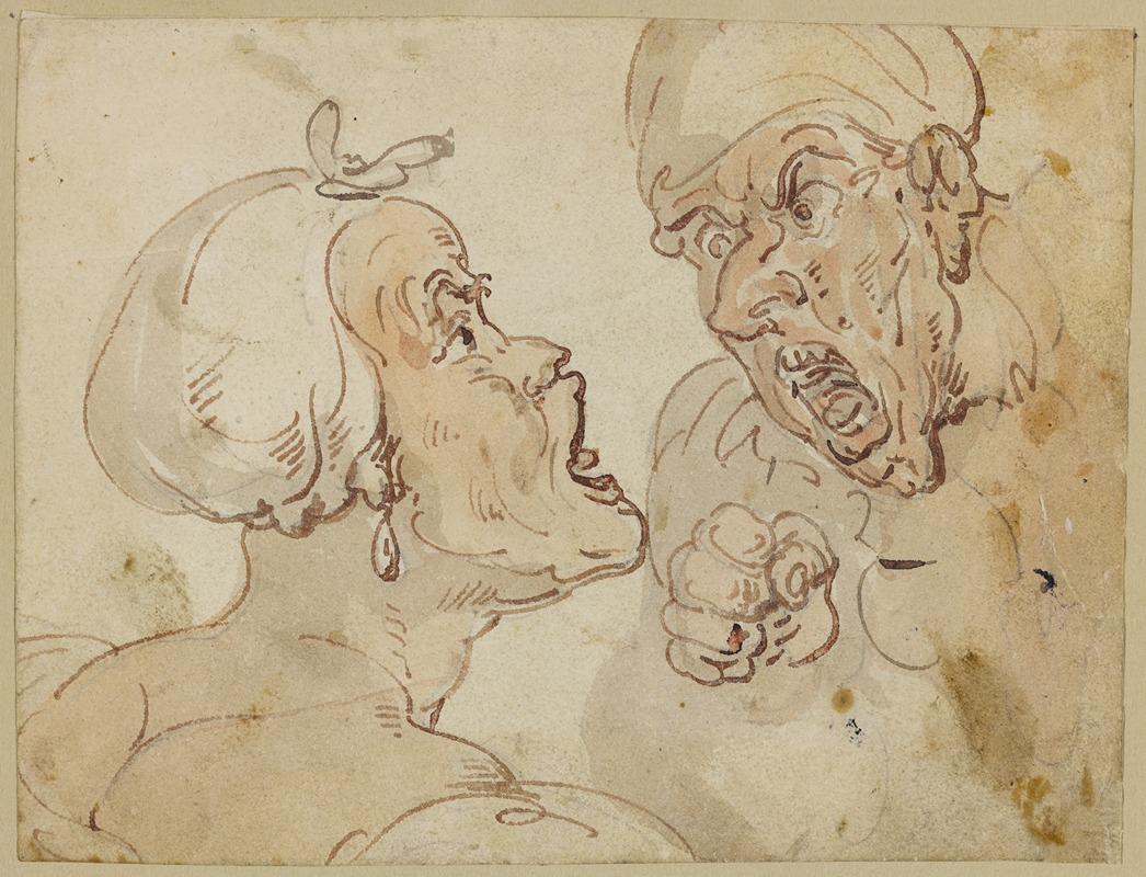 Argument by Thomas Rowlandson — digital art print download