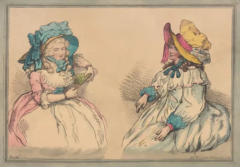 Красавицы by Томас Роуландсон, 1792 — digital art print download
