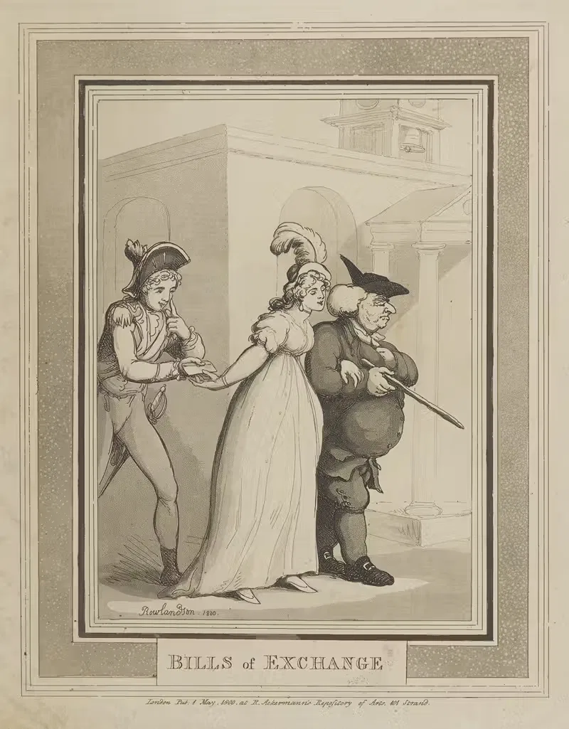 Векселя by Томас Роуландсон, 1800 — digital art print download