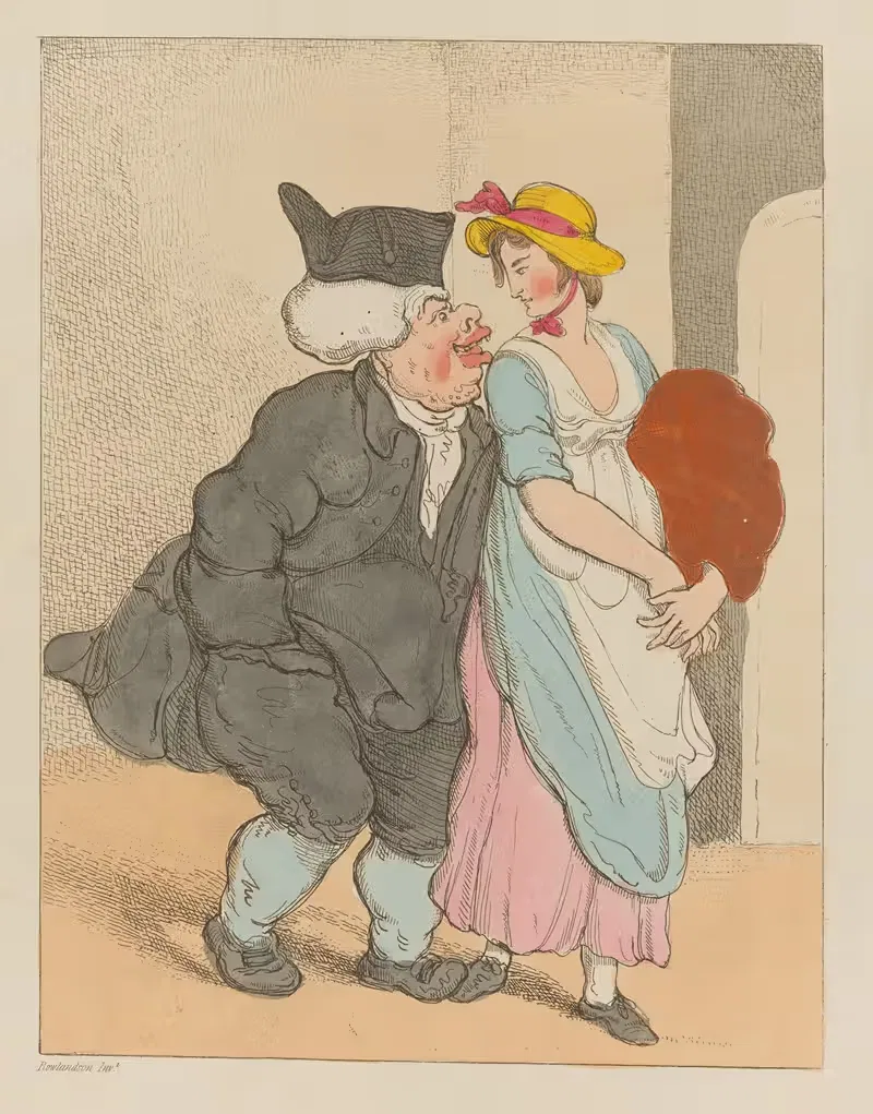 Come live with me and be my love — Thomas Rowlandson