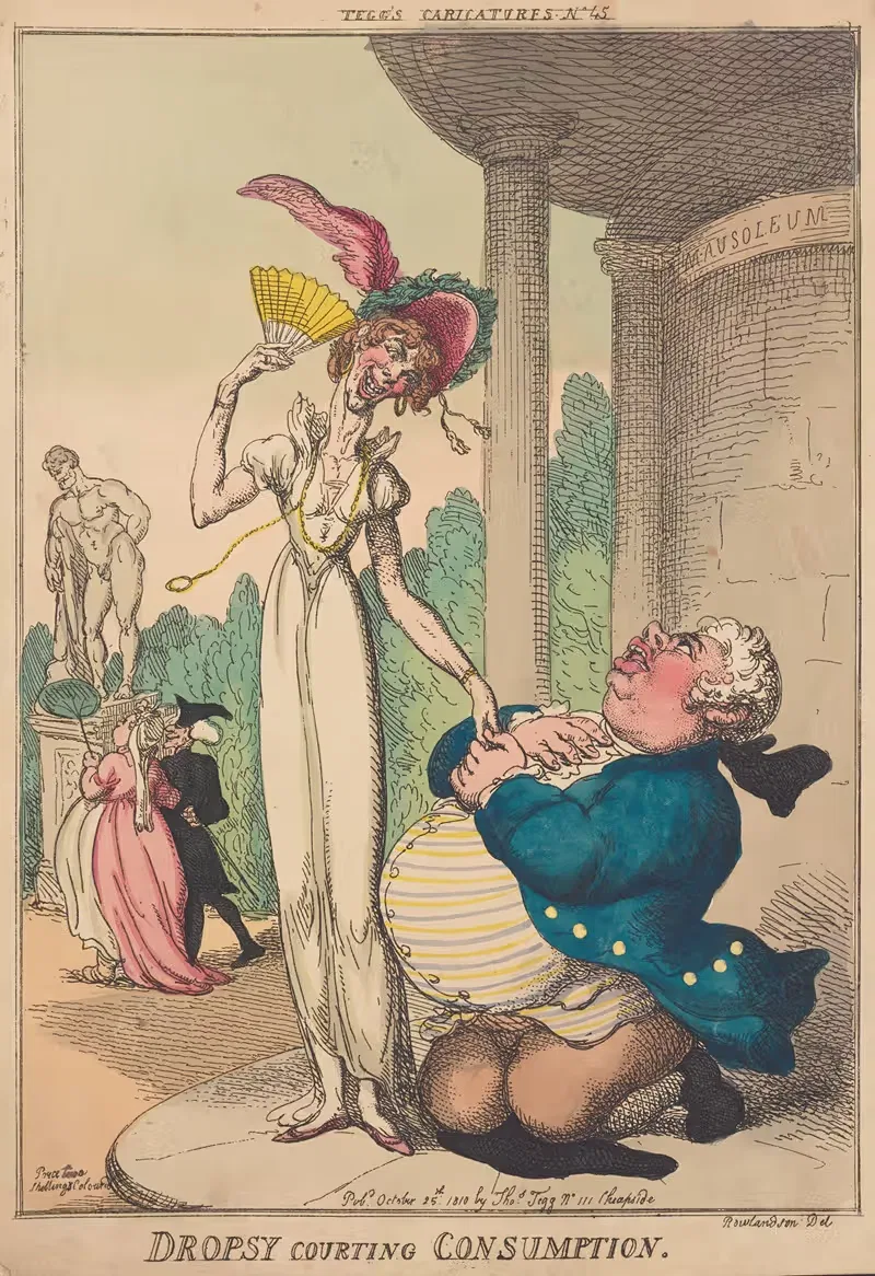 Отечество, ухаживающее за потреблением by Томас Роуландсон, 1810 — digital art print download
