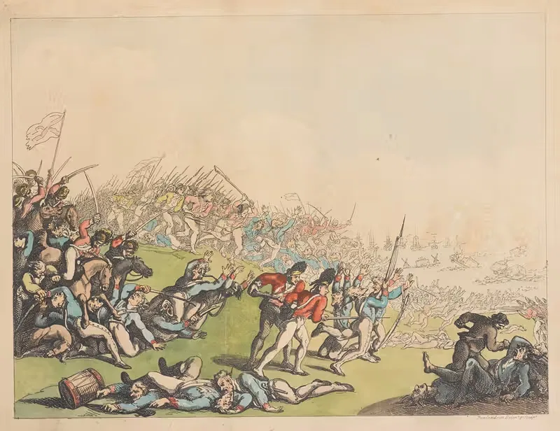 England invaded, or Frenchmen naturalized — Thomas Rowlandson