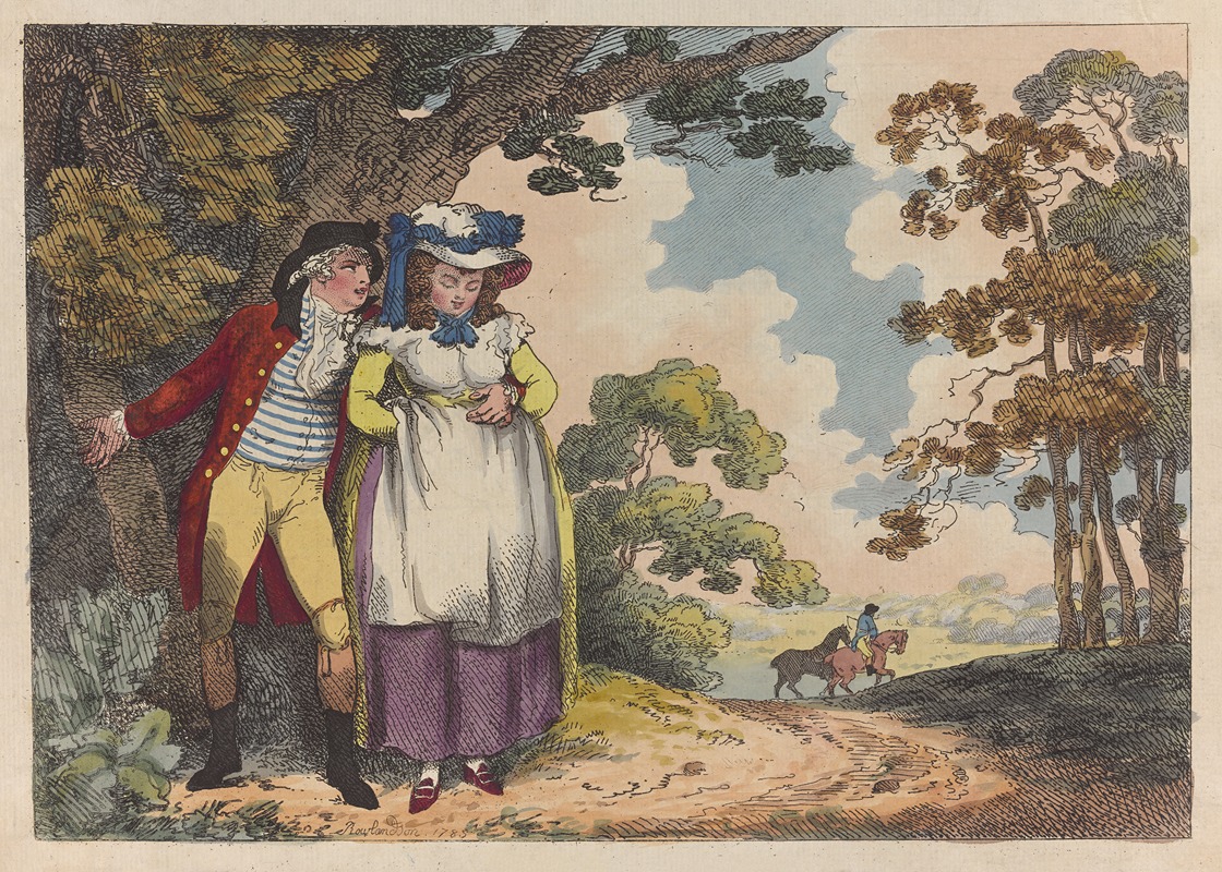 Going a going by Thomas Rowlandson, 1802 — digital art print download