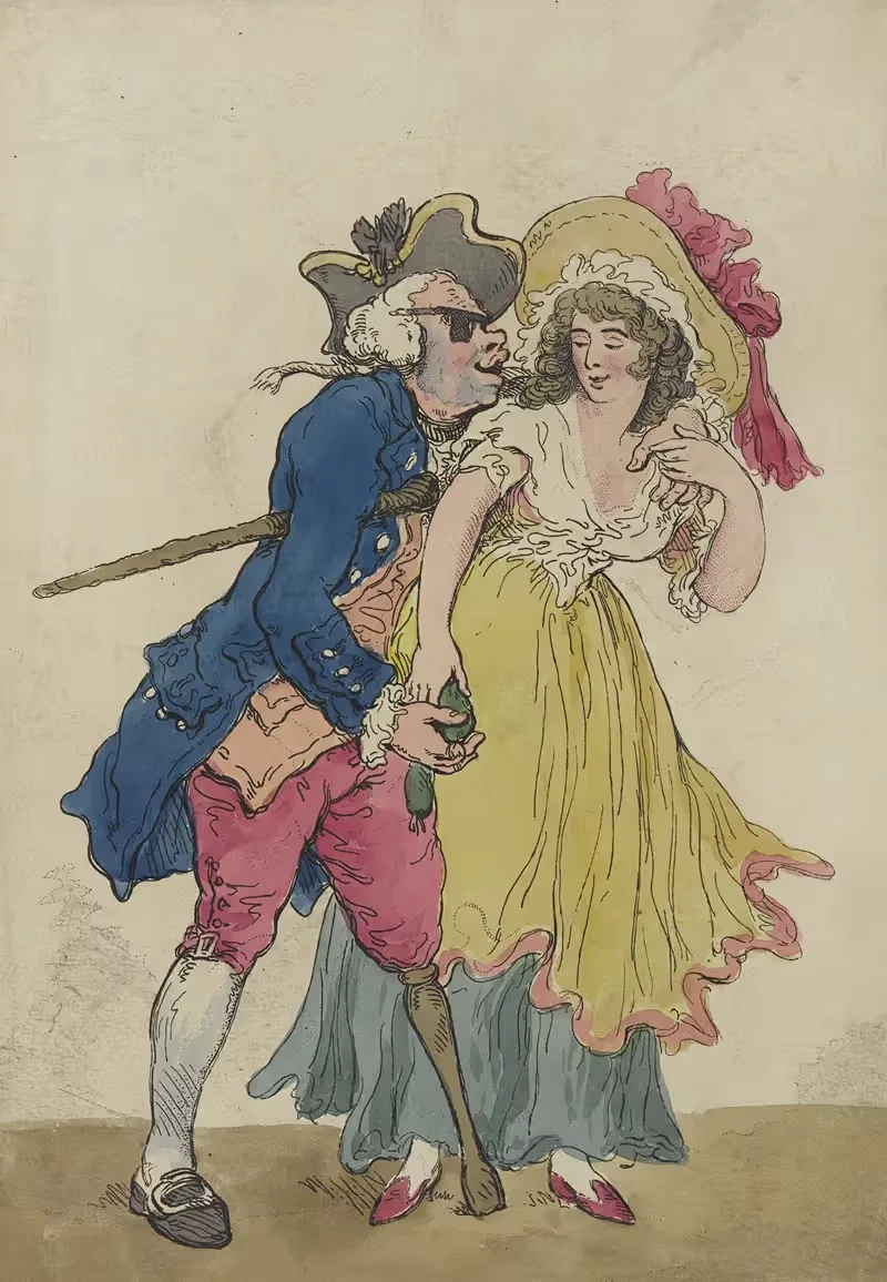 Щедрость и желание by Томас Роуландсон, 1788 — digital art print download