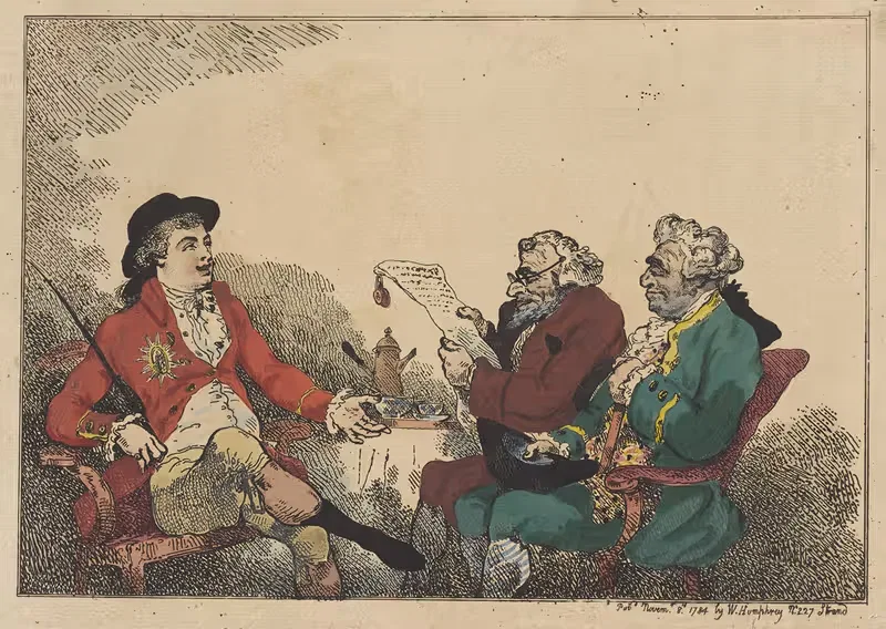 Лихоимцы by Томас Роуландсон, 1784 — digital art print download