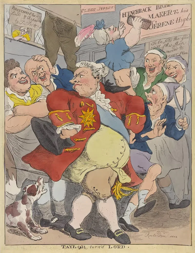 Тейлор стал лордом by Томас Роуландсон, 1812 — digital art print download