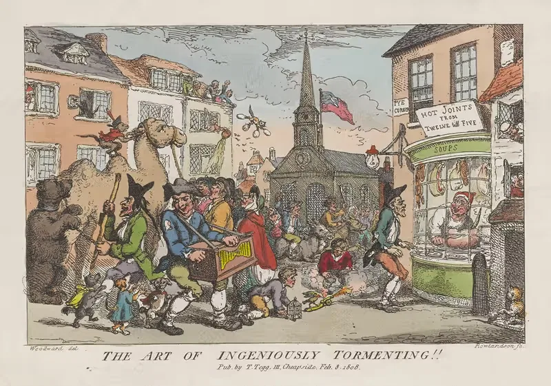 The art of ingeniously tormenting!!. — Thomas Rowlandson