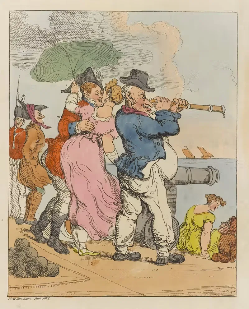Форт by Томас Роуландсон, 1815 — digital art print download