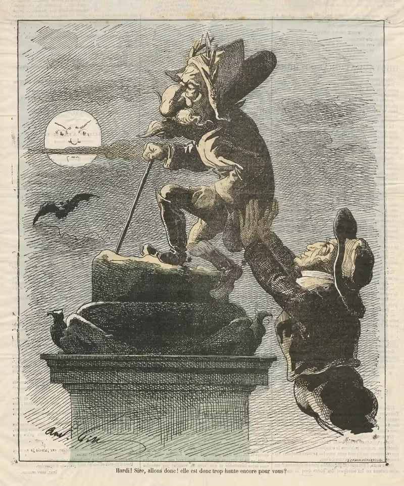 Сон господина Ро by Андре Жилл, 1872 — digital art print download