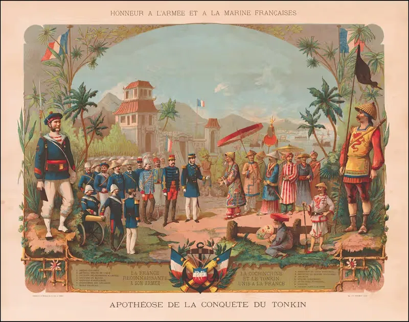 Apotheose De La Conquete Du Tonkin — Anonymous