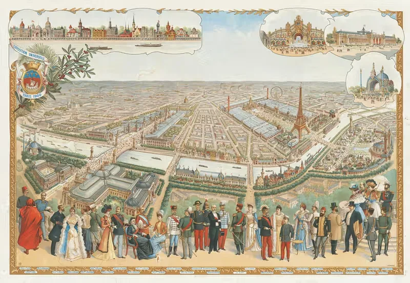 Exposition universelle de Paris by Anonymous, 1900 — digital art print download