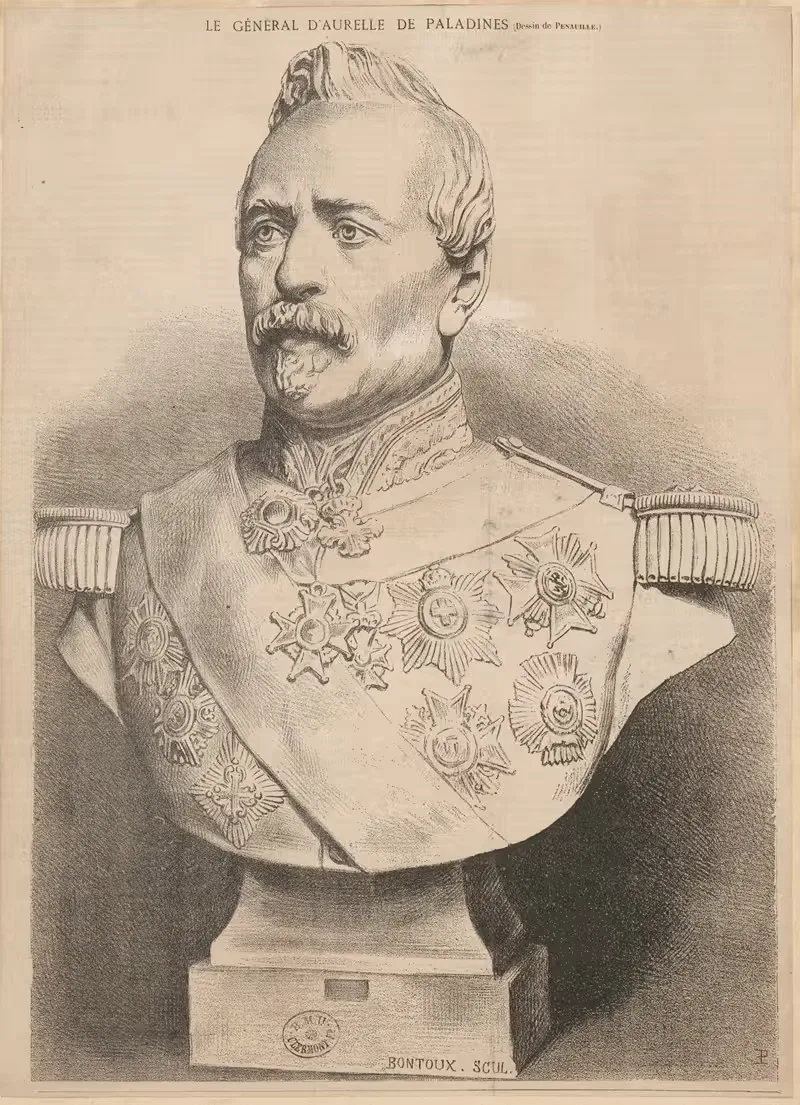 Le général d'Aurelle de Paladines by Antoine Bontoux — digital art print download