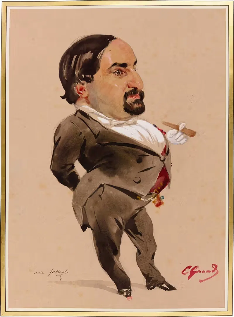 Achille Jubinal by Южен Жирар, 1810 – 1875 — digital art print download
