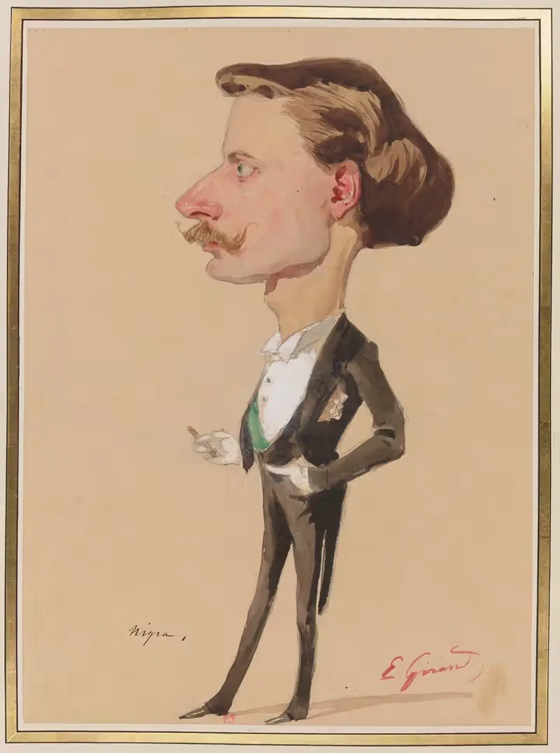 Costantino Nigra (1828-1907) — Eugène Giraud