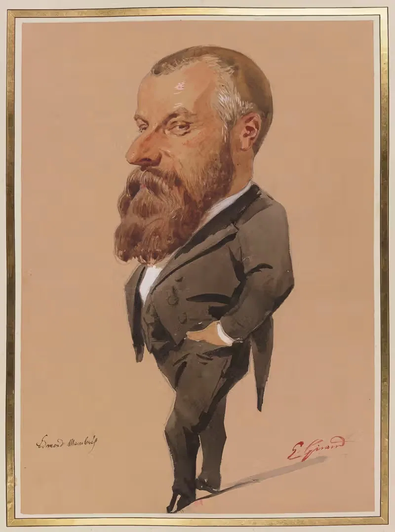 Эдмон Мембре by Южен Жирар, 1820-1882 — digital art print download