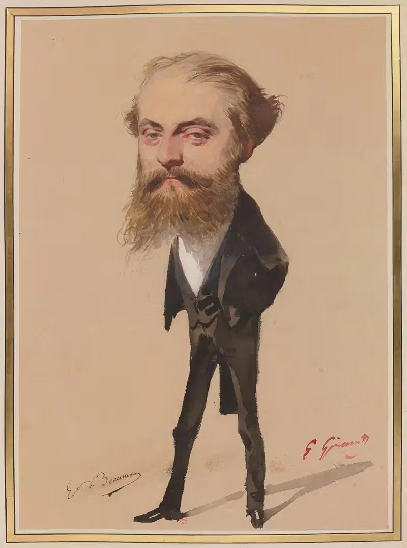 Эдвард де Бомон by Южен Жирар, 1821-1888 — digital art print download