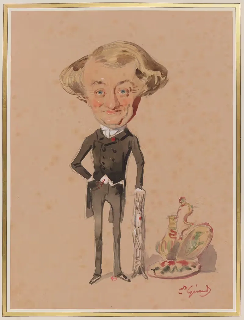 Léon de Laborde by Eugène Giraud, 1807-1869 — digital art print download