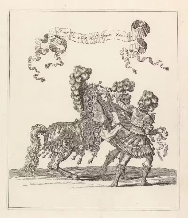 heval de mains & Palfreniers Romains — François Chauveau