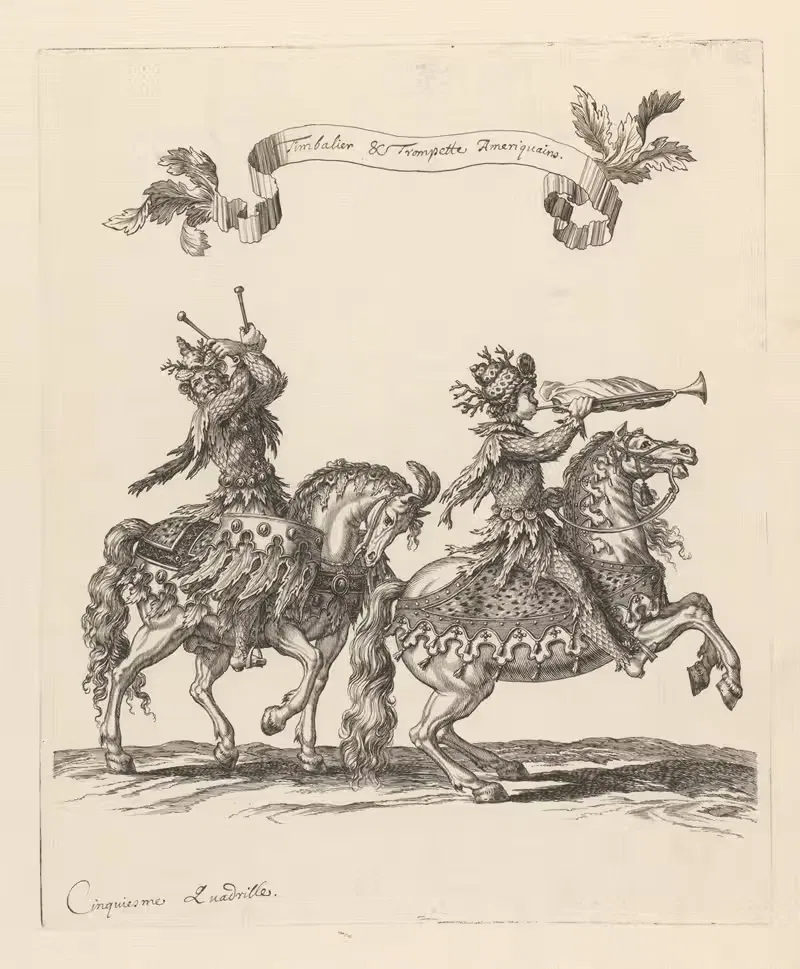 Timballier et trompette Amériquains — François Chauveau