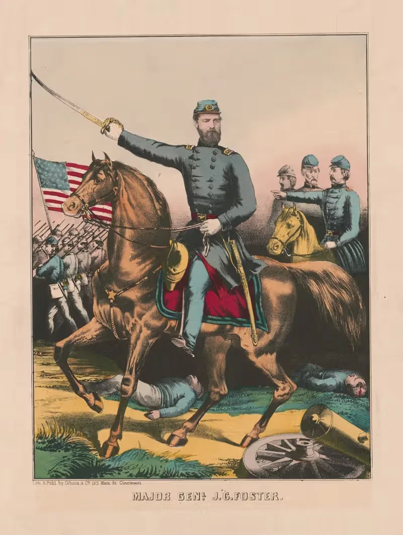 Major Genl. J.G. Foster — Gibson & Co. Lith