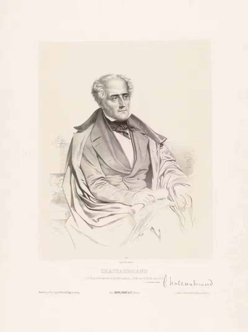 François René de Chateaubriand — Marie-Alexandre Alophe