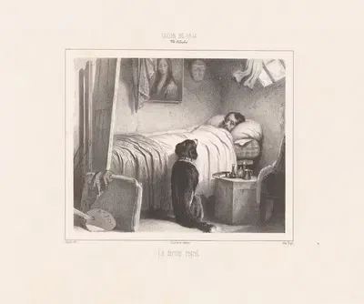 Le dernier regret by Marie-Alexandre Alophe, 1839-1846 — digital art print download