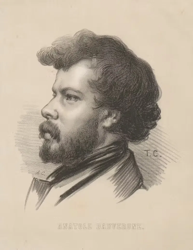 Anatole Dauvergne by Thomas Couture — digital art print download