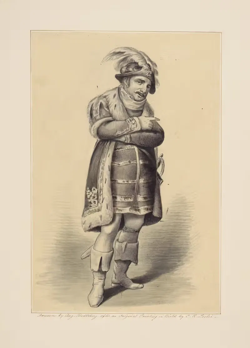 G.F. Cooke as Richard III — Augustus Toedteberg