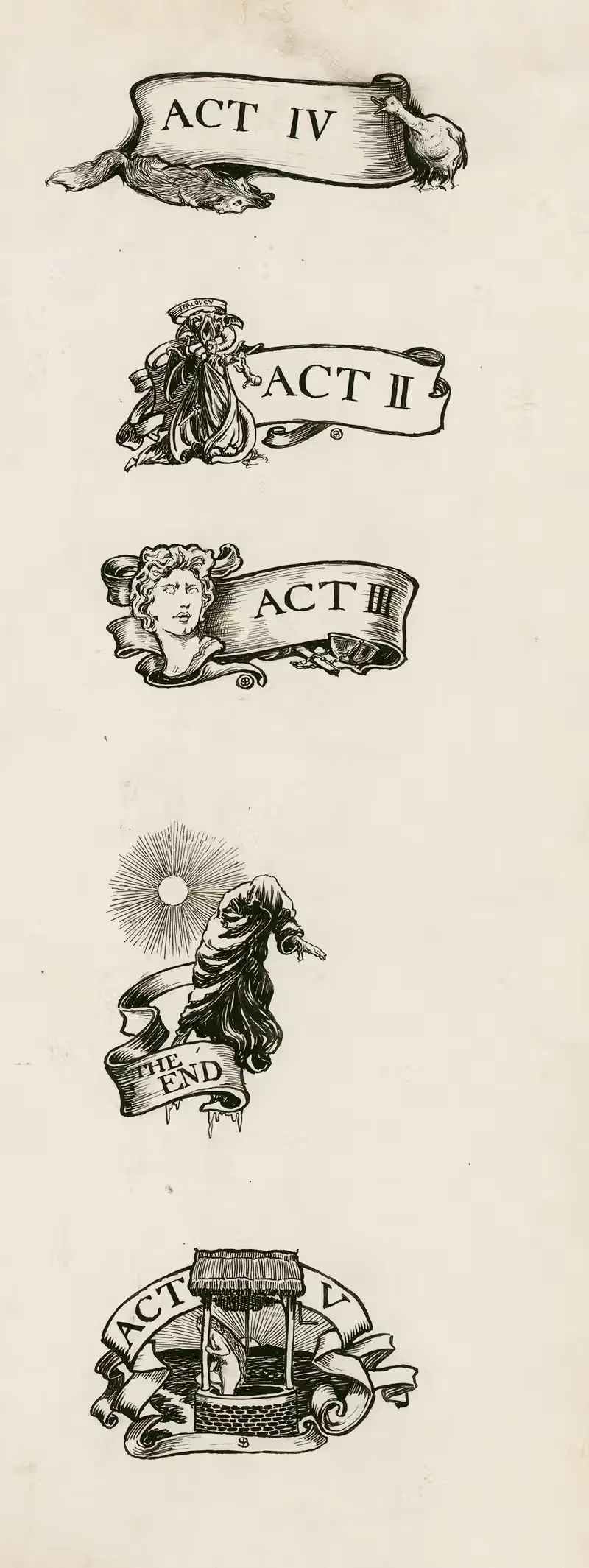 A winter's tale; Headings by Byam Shaw, 1900 — digital art print download