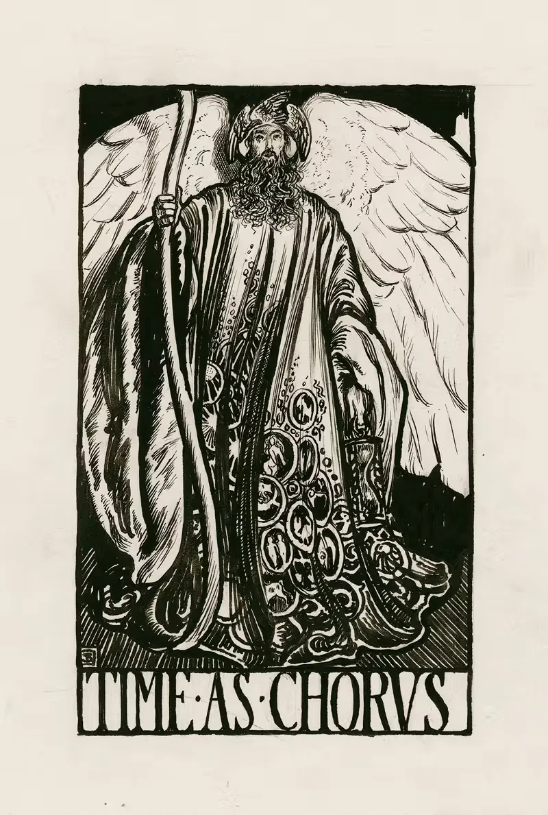Зимняя сказка; Время как хор by Бьям Шоу, 1900 — digital art print download